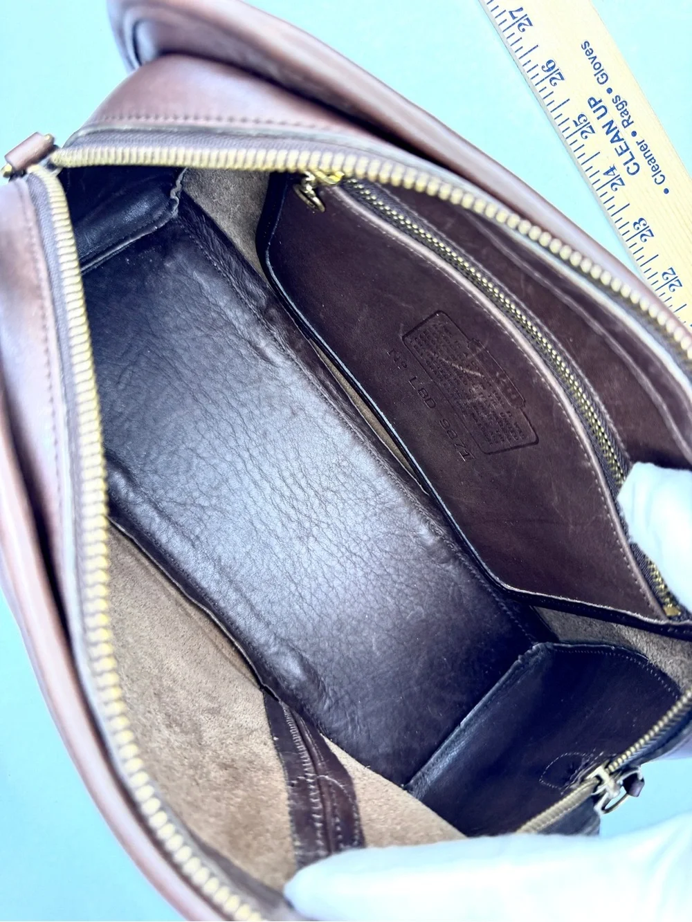 Vintage Coach 9871 Lexington Brown Leather Doctor Satchel USA Briefcase Purse